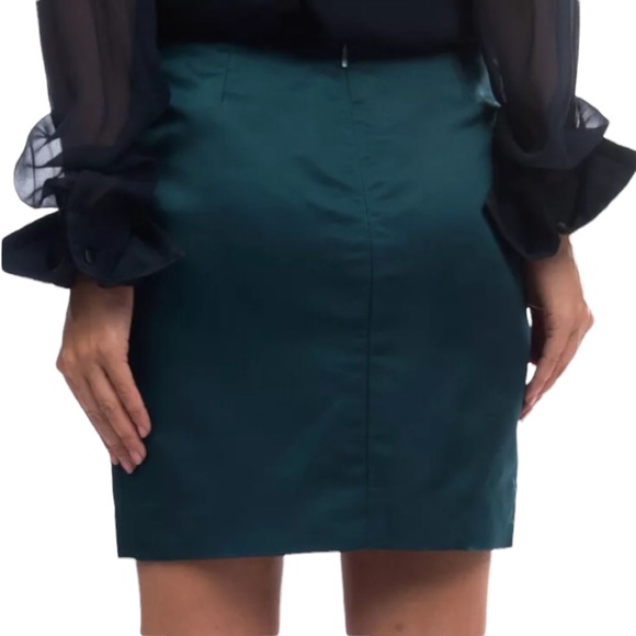 Versace, Silk Mini Pencil Skirt, Size IT 44/L - Picture 9 of 16